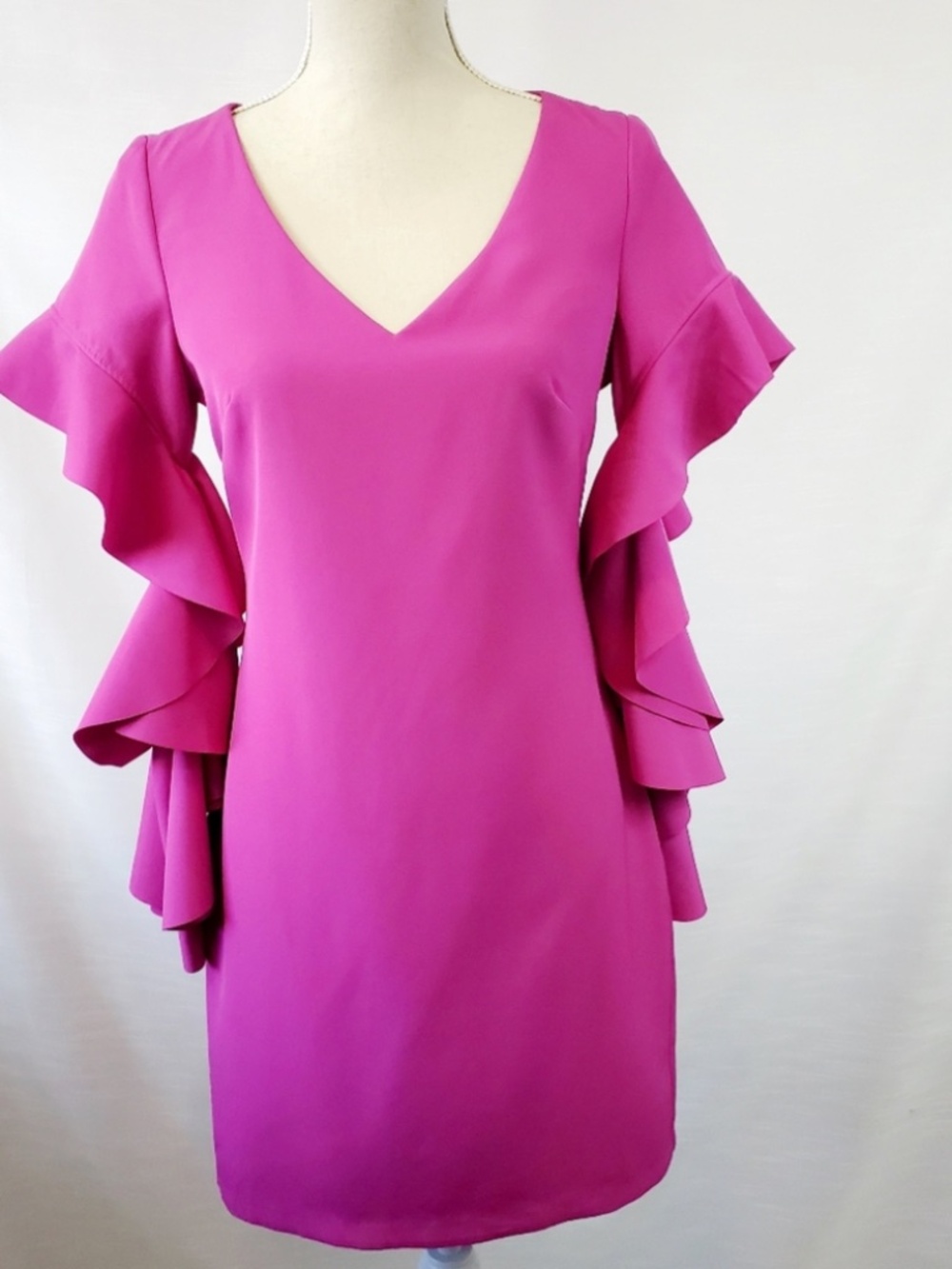 Badgley Mischka - Ruffle Dress